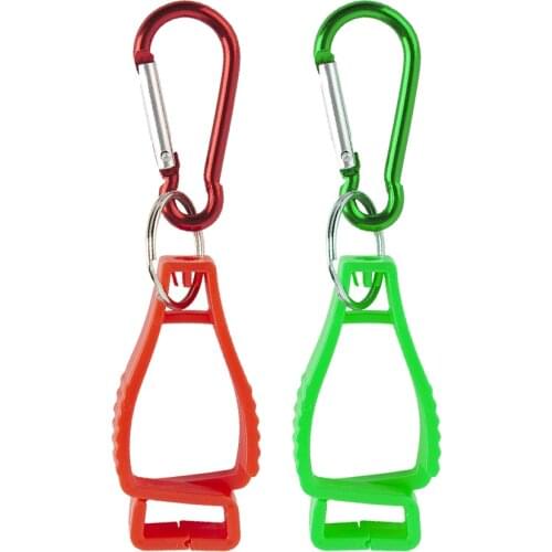 Work Glove Clip Multifunctional Fastener Hook for Outdoors Working Corrosion-resistant Gloves Hook Safety Clip