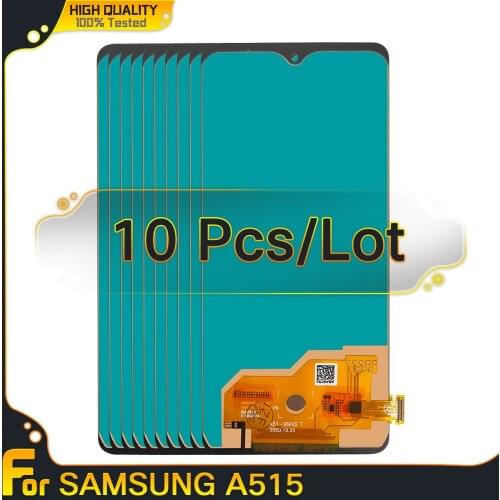 10PCS TFT Incell A515 LCD Screen For Samsung A51 LCD A515 A515F SM-A515F LCD Display Touch Screen Digitizer Assembly Replacement