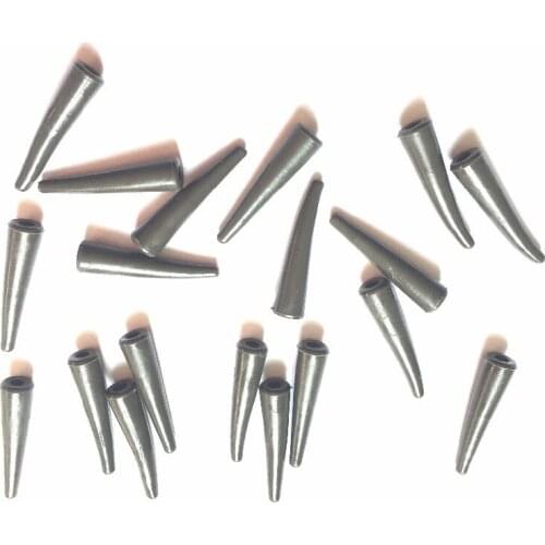 1000 x Long Tail Rubbers in Extreme Stiff Version in Dark Green for Carp Fishings -Carp Terminal End Tackles