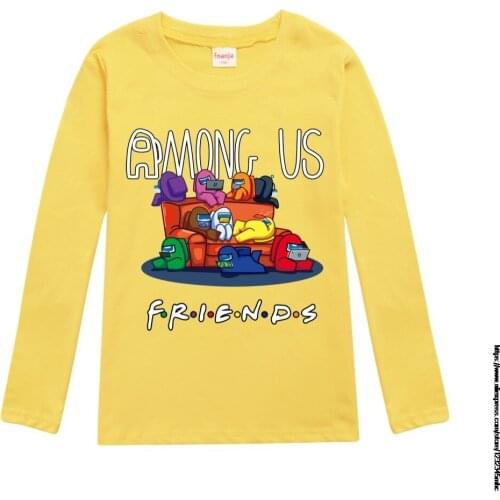 AMONG US Long Sleeve Shirts For Girls