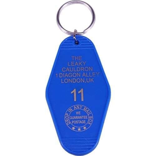 Leaky Cauldron Keyring popular wizarding pub and inn keytag magical community Accessory