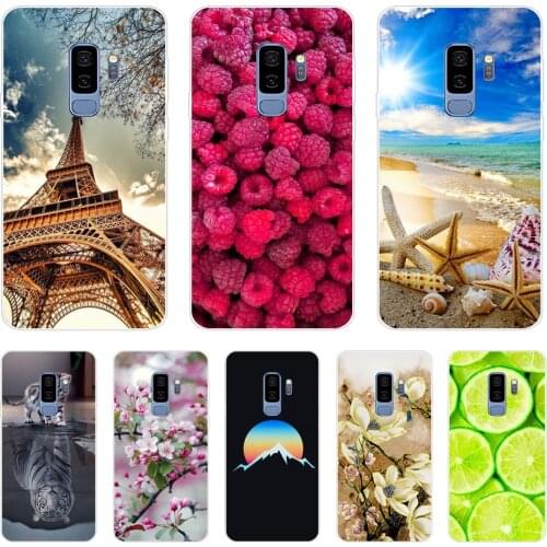 For Samsung Galaxy S9 S9 Plus SM- G960 G965 Plus Ultra Thin Silicone Back Cover Case for Samsung S9 Plus Fashion TPU Phone Cases