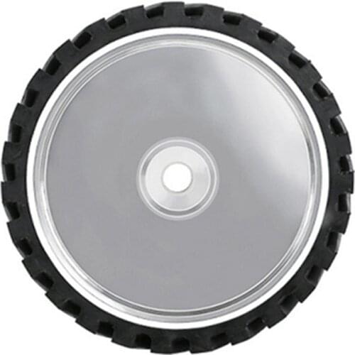 4/6 inch OD Diagonal Rubber Contact wheel Belt Grinder Wheel Abrasive Belt Set 50mm Width