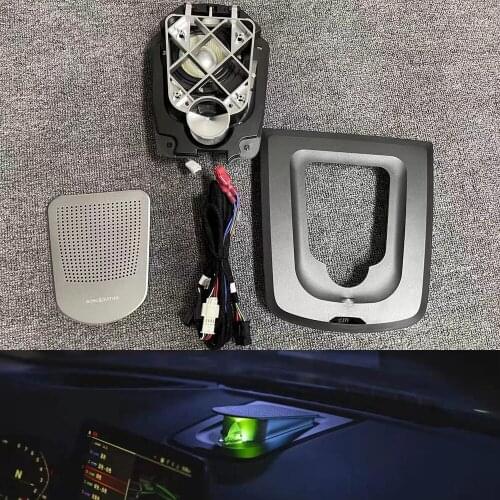 Center dashboard style tweeter for bmw X3 X4 G01 G08 audio BO lifting speakers with ambient light speaker