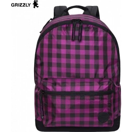 Женские черные рюкзаки Grizzly China At AliExpress