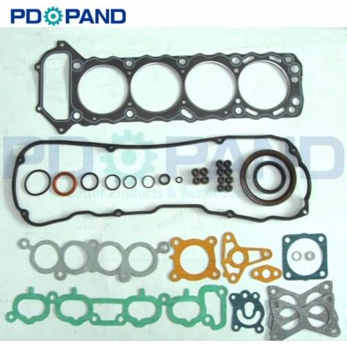 KA24E Engine Overhaul Rebuilding Gasket Kit 1010140F27 forNissan AXXESS M11 MISTRAL R20 NAVARA D21 HARDBODY D22 2.4 12V 2389cc