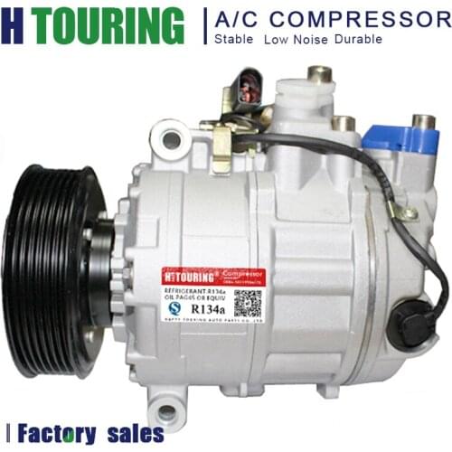 For Car Volkswagen Passat Phaeton Touaregs 7SEU16C 7SEU17C AC Compressor 7L6820803D 7L6820803L 7L6820803P 7L6820803S 3B0820803A