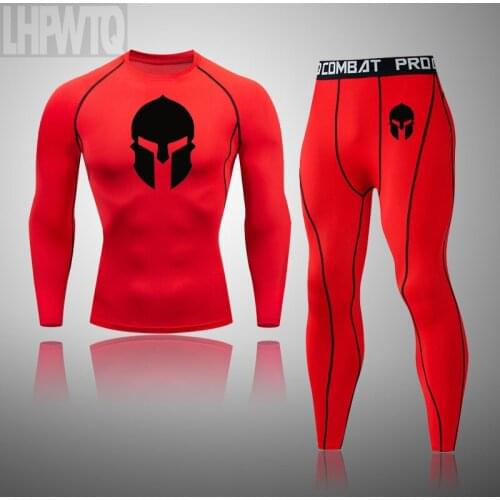 Mens Tracksuit Winter Thermal Underwear Male Compression Leggings Sport Long Johns Tights Jogging Ski Thermal Clothing