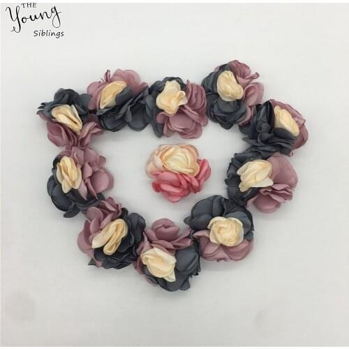 New arrive 3D flower Rose Artificial for Home Decorate Bride Wedding dress party Silk DIY Clothing Hats Accessories Supplies