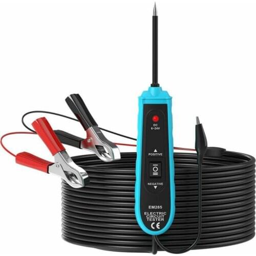 NEW Battery Power Probe Car Auto Electric Circuit Tester Electrical System Power Scan Test Automotive Tools 6-24V With 5m Cable