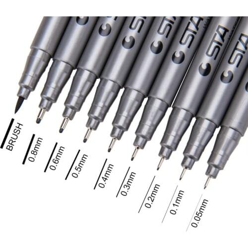 1pcs Brush Pen Calligraphy Pen Markers Art Writing Office School Supplies Stationery Student Free Shipping