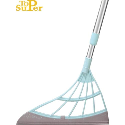 Silicone Broom Magic Broom Floor Wiper Squeegee For Floor Sweeping Brush Pet Hair Broom Magic Squeegee Broom