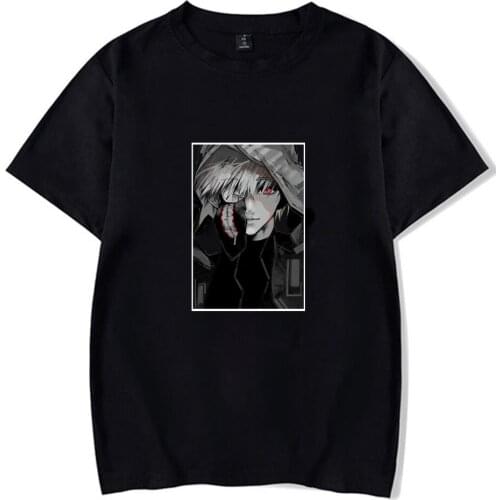 Tokyo Ghoul T-shirt Fashion Popular Short Sleeve Loose Male and Female