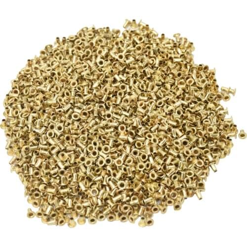 1100 Pcs Bee Beehive Threading Hole Nest Box Apiculture Copper Eyes a Tool of Beekeeping Protect Nest Box Nest Foudation