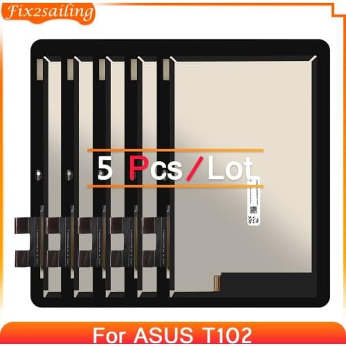 5Pcs New For ASUS Transformer Mini T102HA T102H T102 HA LCD Display Touch Screen Digitizer Sensor Assembly Replacement Parts