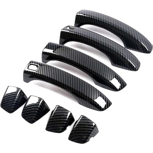 Car Accessories for MG HS 2018-2021 Door Handle Cover Trim Protective Molding Sticker, 8PCS