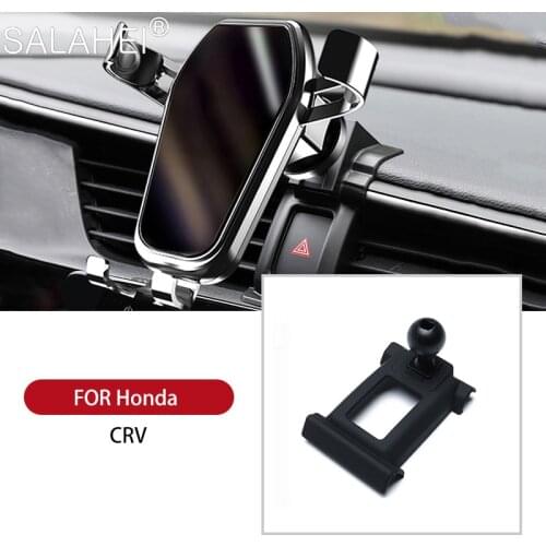 For Honda CRV CR-V 2017 2018 2019 Car Mobile Phone Cell Dashboard Air Vent Stand Clip Mount Portable Mobile Phone Holder Bracket