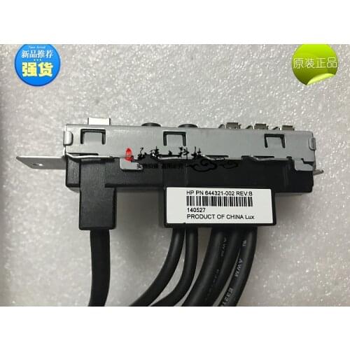 For HP Z620 Workstation Switch Line Switch Board USB Audio Cable USB3.0 Line 644321-002