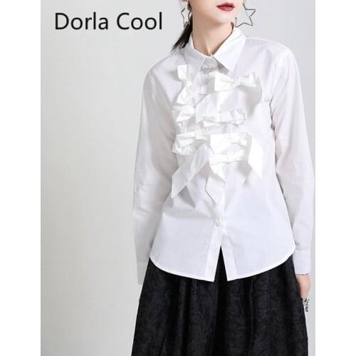 DORLA COOL Blouses With Bow