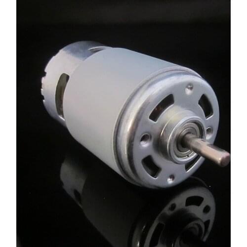 12V24V36V DC Motor High Torque Round Shaft 775 795 DC Motor Strong Magnet
