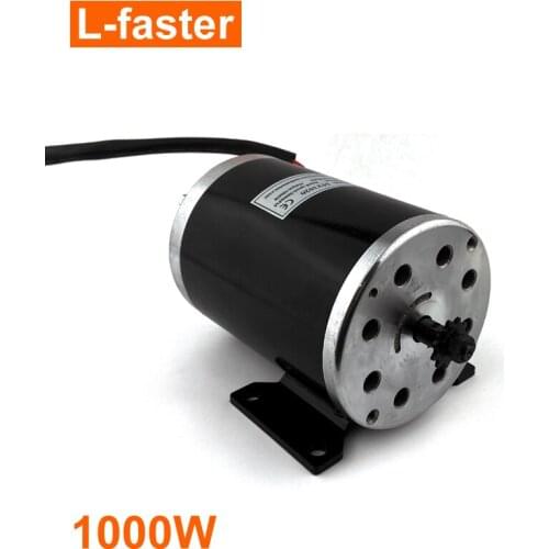 36V48V 1000W Electric Bike Motor Electric Scooter Brush DC Motor 1000W Electric Scooter Motor Set Electric Trike Motor