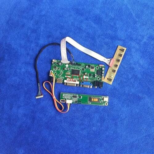 DIY Kit DVI VGA HDMI-compatible Fit LP141X5/LP141X6/LP141X7/LP141X8 M.NT68676 driver board LCD screen 20 Pin LVDS 1CCFL 1024*768