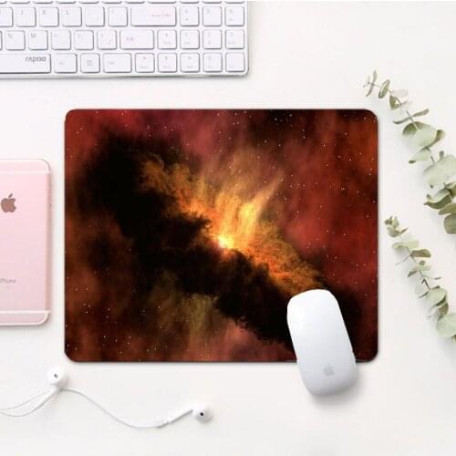 Mai Ruige Mouse Pad Space Alien Universe Earth Night Computer Laptop Best-selling Smooth Cloth Office Supplies Rubber