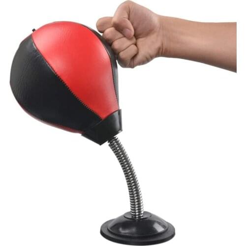 Mini Decompression Artifact Punching Bag Desktop Vent Ball Small Sucker Boxing Vent Ball Relieve The Stress Of Adults Children