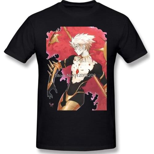 Fashion Karna Premium Clothes Design FGO Fate Grand Order The Holy Grail War Games Camiseta Men T-Shirt
