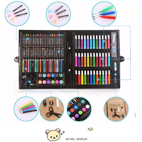 168PCS Painting Drawing Art Artist Set Kit for Kids Children Boys Girls Students Christmas Birthday Holiday Festival Gift