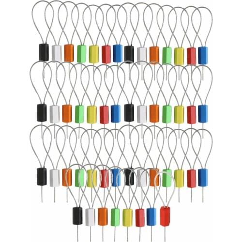 Pull Tight Security Wire Seals Self-Lock Tags Locks for Vehicle Doors Truck Doors Trailer