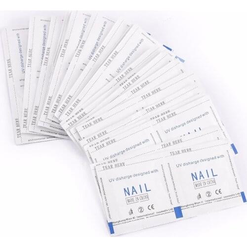 ROSALIND 10PCS Nail Resurrection Make Up Fashion Easy Use Paper Towel Nail Art Polish Vanish Remover Nail Tools