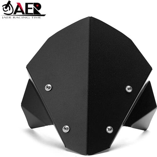 JAER Motorcycle Windshield Windscreen with Bracket for Honda CB650R CB 650 R 2019 2020