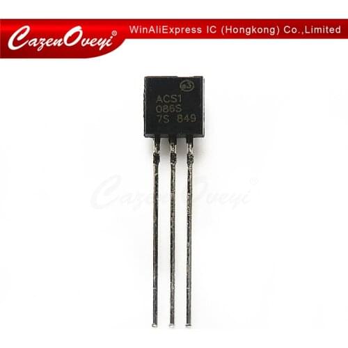 10pcs/lot ACS108-6SA ACS1086S AC switch family Transient voltage protected AC Switch (ACS) TO-92 In Stock