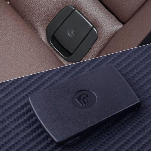 Car Rear Child Seat Safety Belt Anchor ISOFix Cover 52207319686 Fit For BMW F30 F31 3 Series F20 F21 F22 F80 M3 F34 Accessories
