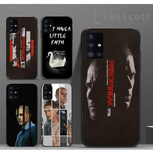 Michael Scofield Prison Break Phone Case For Samsung A40 A31 A50 A51 A71 A20E A20S S8 S9 S10 S20 Plus note 20 ultra