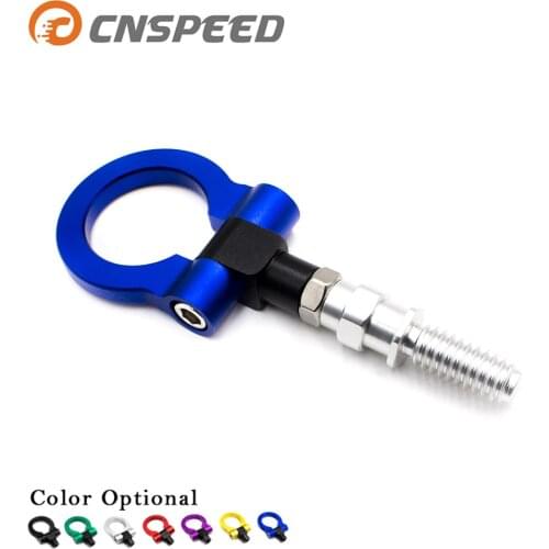 CNSPEED universal trailer towing hook rear for BMW European car towbar (black red gold green blue) YC100397