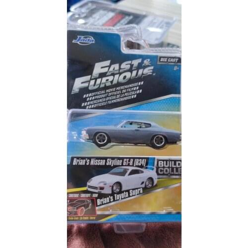 Ja da 1:64 RRIANS NISSAN SKYLINE GT-R R34 (5) Alloy model car Metal toys for childen kids diecast gift