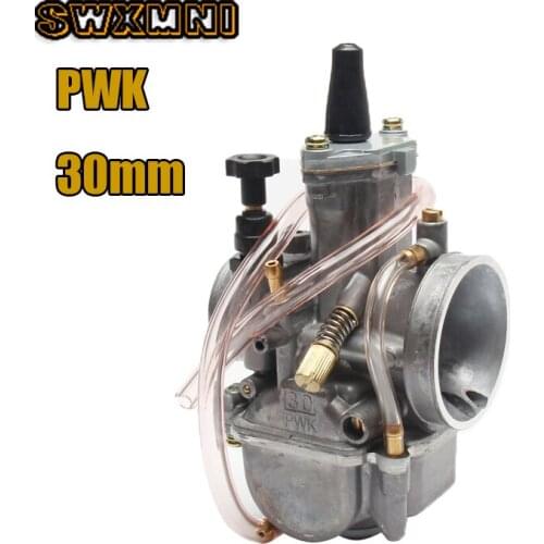 PWK 30mm Carburetor with Power Jet for Yamaha Honda Suzuki 2 Stroke Engine Motorcycle ATV UTV Pit Bike