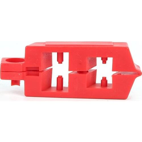 Lockey 120V Nylon PP Quick Easy Usage Snap-On Circuit Breaker Lockout Locks in the Switch Tongue