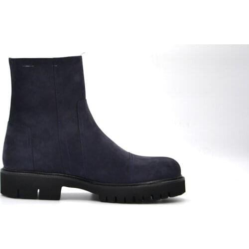 Mens Casual Boots Winter Men Casual Boots Leather Boots Daily Shoes