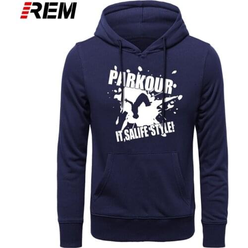 Men long Sleeve Hoodies cotton shirt New O-Neck Casual camiseta clothing brand Parkour Its A Lifestyle Hoodies, Sweatshirts