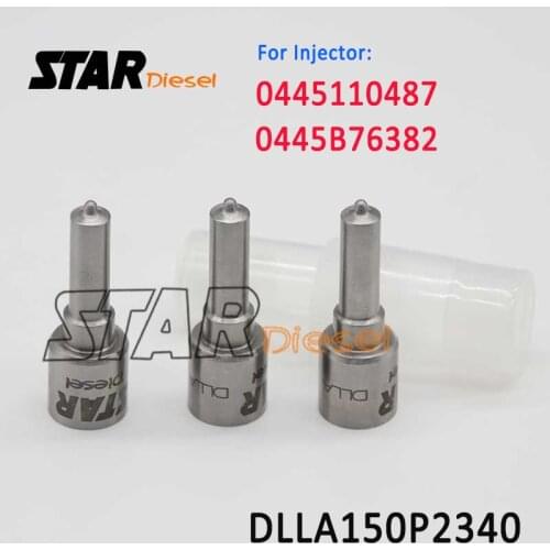 Original Nozzle Tip DLLA150P2340, DLLA 150 P 2340 Spray Diesel Common Rail 0 433 172 340 for Injection 0445110487 0445B76382