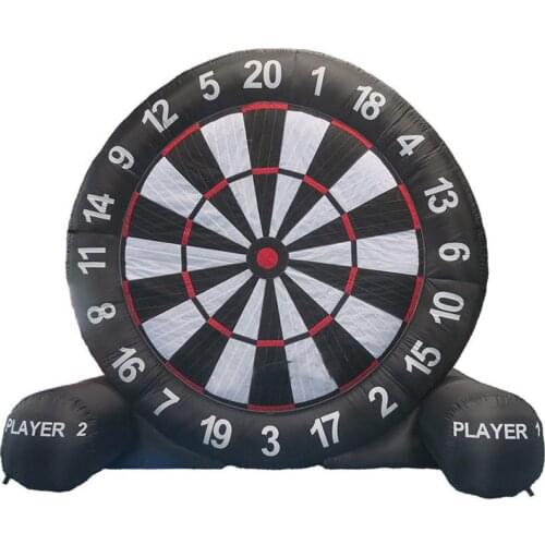 Outdoor Fun Sports Game 2.5m Tall PopularGame Giant Inflatable Football Dart Board with Sticker For Younths Made in China