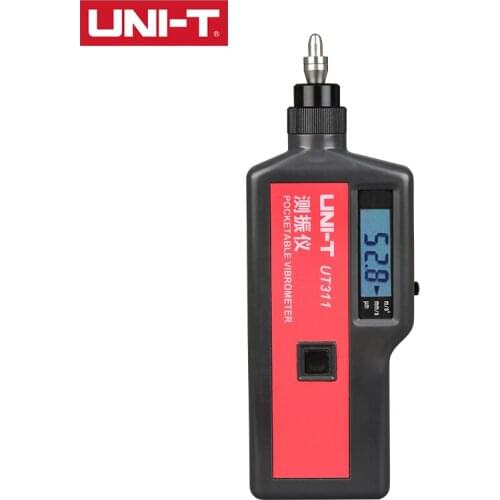UNI-T Vibration Tester UT311 Measures Acceleration Velocity Displacement Auto Power Off Low Battery Indication Data hold
