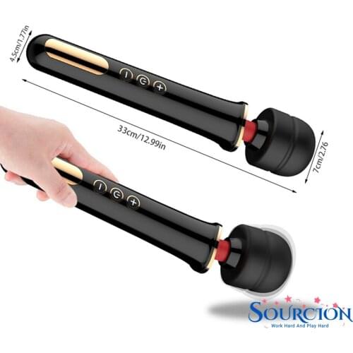 SW AV Magic Wand Personal Body Massage Powerful Clit Vibrator For Woman Huge Clitoral Stimulator Big Head Vibrator Erotic SexToy