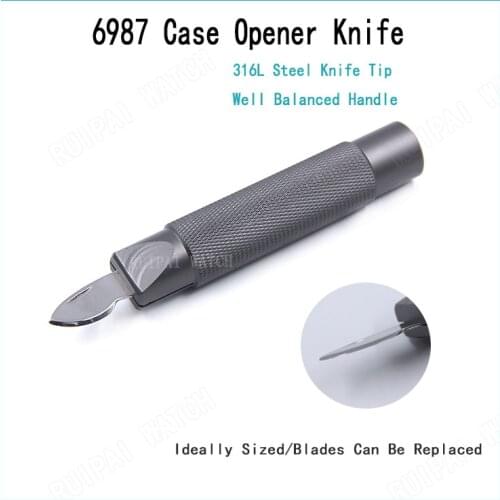 6987 Right Hand Snap-on Watch Back Case Cover Opener Remover Pry Knife Battery Change Repair Tool