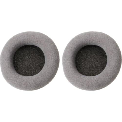 2Pcs Replacement Soft Velvet Foam Ear Pads Cushions for Beyerdynamic DT990 DT880 DT770 Headphones Headset Cover 96BA