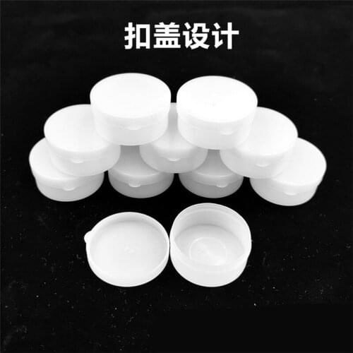 50pcs 5/10g Empty Cosmetic Jar Pot Eyeshadow Face Cream Container Box Cosmetic Refillable Bottles Pack Box Pots Wholesale