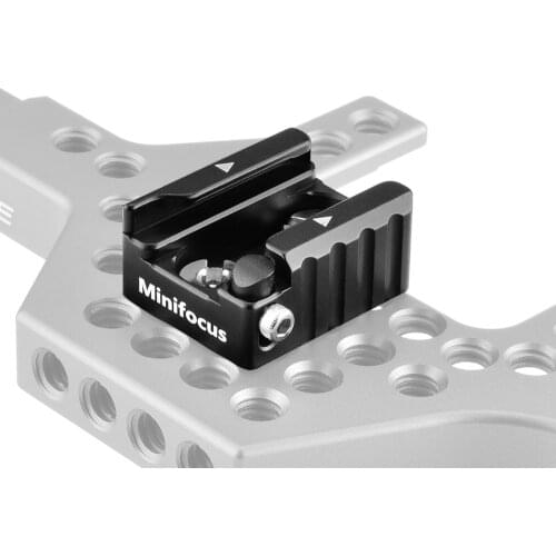 Cold Shoe Mount Base Adapter for Camera Cage 1/4" Thread Hot Shoe Base to Add Microphone/Fill Light/Monitor/Flash Video Shooting